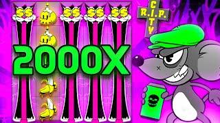 THE MOST INSANE 2000X WIN On RIP CITY SLOT!!..  TOP 5 RECORD WINS OF THE WEEK!