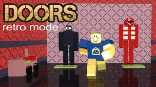 DOORS RETRO MODE - NEW APRIL FOOLS 2024 UPDATE (4K RTX ON) FULL Walkthrough