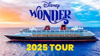 Disney Wonder Full Ship Tour 2025 - Including NEW Changes!