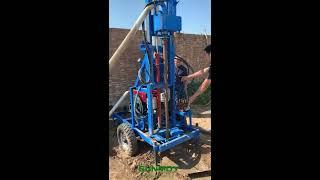 sunmoy HF260D portable water well drilling machine for borehole well