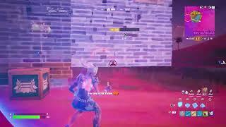 Fortnite attempting 25 Bombs Solo vs Squad (No Fill ) no commentary only text in chat