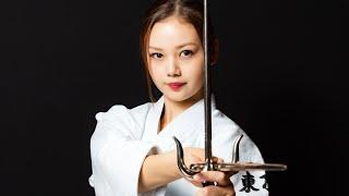 Let's study 【Sai】 of Kobudo with Karate Girl!