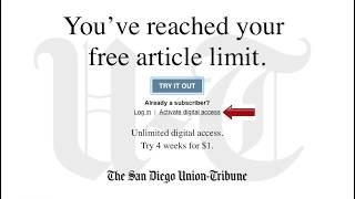 The San Diego Union-Tribune Digital Access