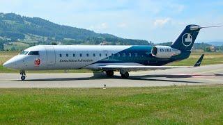 Depeche Mode TakeOff in Canadair CRJ-200LR at Bern!