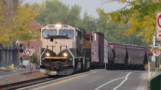 Fort Collins, CO:  BNSF Railroad Street-Running