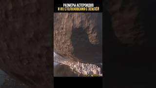 Гигантские астероиды солнечной системы #космос #удивительное #вселенная #катаклизмы