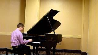 Patrick Rutkowski Playing The Entertainer at the MMA Piano Competition - 1st Place