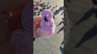 Фламинго наборы для вышивки броши #всемпоброшке