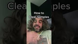 HOW TO CLEAR SAMPLES AS A MUSIC PRODUCER