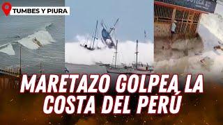 MARINA del PERÚ explica la RAZÓN del OLEAJE ANÓMALO en la COSTA PERUANA | Gestión