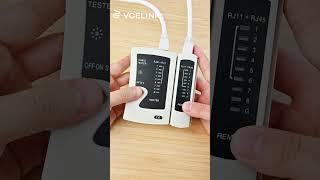 Step by Step Guide to Use a Cable Tester #shorts #cabletester #rj45 #rj11 #tutorial #ethernet #fyp