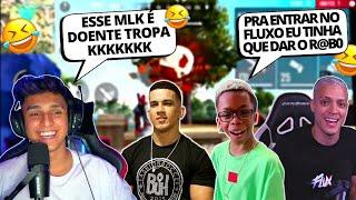 Squad da resenha - CEROL, BOCA DE 09, NOBRU E HUDSON AMORIM - FREE FIRE CLIPS