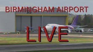 Aero TV / Live at Birmingham Airport 24/04/24 #Airportlive #Aviation #Livestream