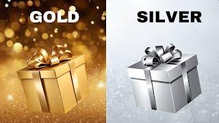 Choose Your Gift...! Gold or Silver ⭐ THE QUIZ ARENA