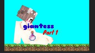 Minecraft animation giantess part 1 (uncensored)