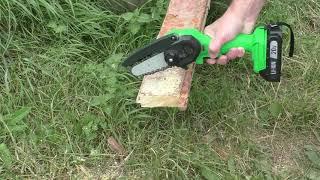 Аккумуляторная цепная пила Zitrek GreenSaw 20 доска