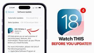 iOS 18 Beta 4 & Public Beta 2 - Watch This BEFORE You Update!