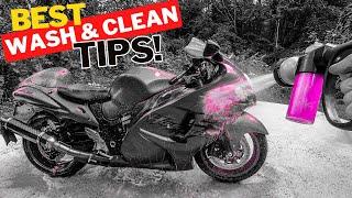 How well do you wash your Motorcycle?