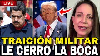 ATENCIÓN : Militares Venezolanos quieren un cambio Trump y Maria Corina Coordinados