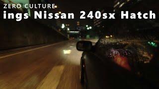 ZERO CULTURE ings 240sx Hatch | Cinematic & Jam Sesh | SRP Shibaura Brooklyn Streets | Assetto Corsa