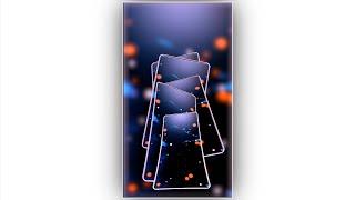 Template Video Background Light Effect | Capcut video editing | Kinemaster Black Screen Template