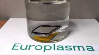 Samsung Galaxy Mini II Europlasma Nanofics submersion.mp4