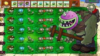 Plants vs Zombies Mod All Pea Gatling ZomPlants vs Dr.Zomboss Zombotany 2