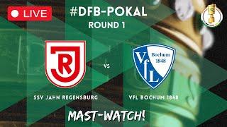 DFB POKAL 2024/25 -  SSV Jahn Regensburg VfL Bochum I LIVE MATCH I ROUND 1