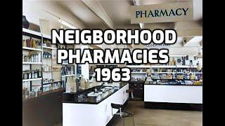 The Neighborhood Pharmacy. New Jersey 1963. Vintage Photographs And Story.