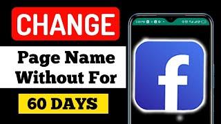 How To Change name on Facebook page without Waiting for 60Days