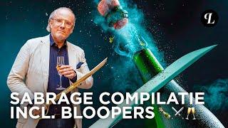 DE ULTIEME SABRAGE COMPILATIE INCL. BLOOPERS EN NIEUW MATERIAAL ️