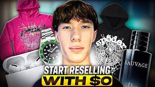 How to Start Reselling with NO MONEY (SECRET METHOD)