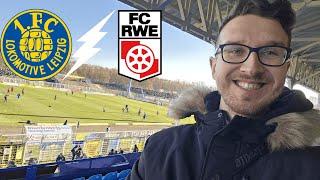 HERBSTMEISTER LOK vor TOP KULISSE  🟡 | Lok Leipzig vs. Rot-Weiß Erfurt Stadionvlog | RAWfootball