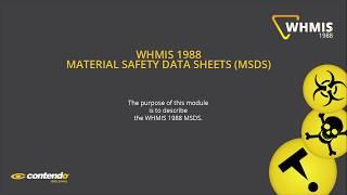 WHMIS 1988 Material Safety Data Sheet