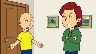 Caillou Gets Caught Running Out of the House/Grounded