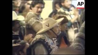 MEXICO: REBEL LEADER OF THE ZAPATISTAS COMES OUT OF HIDING