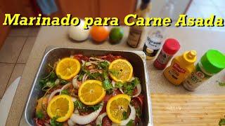 Marinado para Carne Asada | Picosito y Sabroson