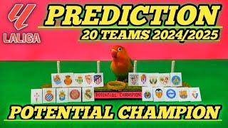 CHAMPION PREDICTION‼️LA LIGA 2024/2025