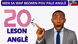 MEN SA BEZWEN POU APRANN PALE ANGLÈ -APRANN PALE ANGLAIS RAPID- KOU ANGLÈ -APRANN PALE ANGLÈ FASIL