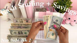 $410 | Cash Envelope Stuffing | Nov 2024 | Single Mom