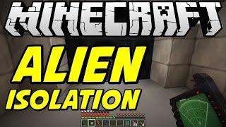 Minecraft Alien: A Crafter's Isolation - Part 1 "Behind You!"