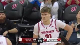 Highlights vs Indiana || Wisconsin Basketball || Feb. 4, 2025