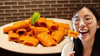 Creamy Gochujang Pasta  (A spicy Korean cream sauce)