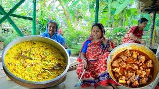 বাসমতি চালের বাসন্তী পোলাও তার সাথে মটন কষা পুরো জমে গেল আজ |