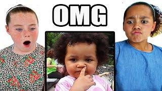 Tiana Reacts To Her Toddler Videos