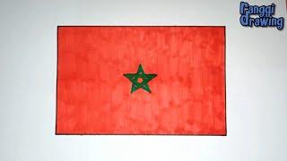 How to Draw The Flag of Morocco