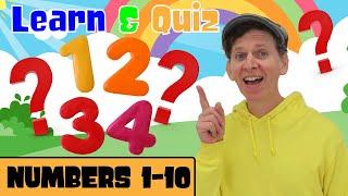 Numbers 1-10 Vocabulary For Kids | Learn and Quiz with Matt