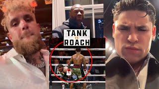 ''HE CHEATED'' Fighters React To Gervonta Davis Lamont Roach DRAW