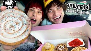 4th of July Crumbl Cookies w/ Carrington