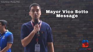 Mayor Vico Sotto Message | Flag Raising Ceremony